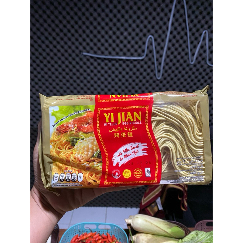 

Mie Telur Yi Jian Kecil 200gr