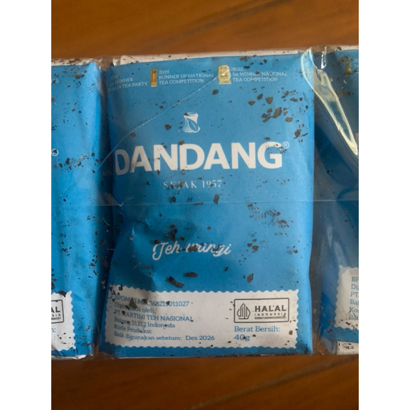 

Teh dandang biru