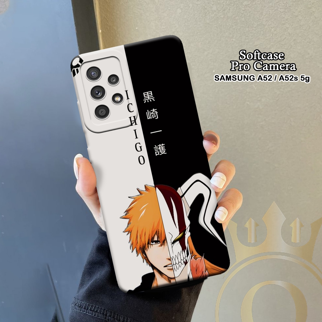 Softcase Samsung Galaxy A52 5G / A52s 5G - ORORA - Case Samsung A52 5G - Motif Case Anime - Case Sam