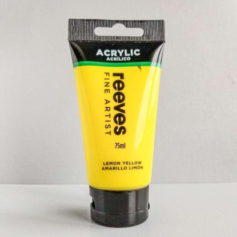 

REEVES A/C 75ML LEMON YELLOW 8341100 NEW