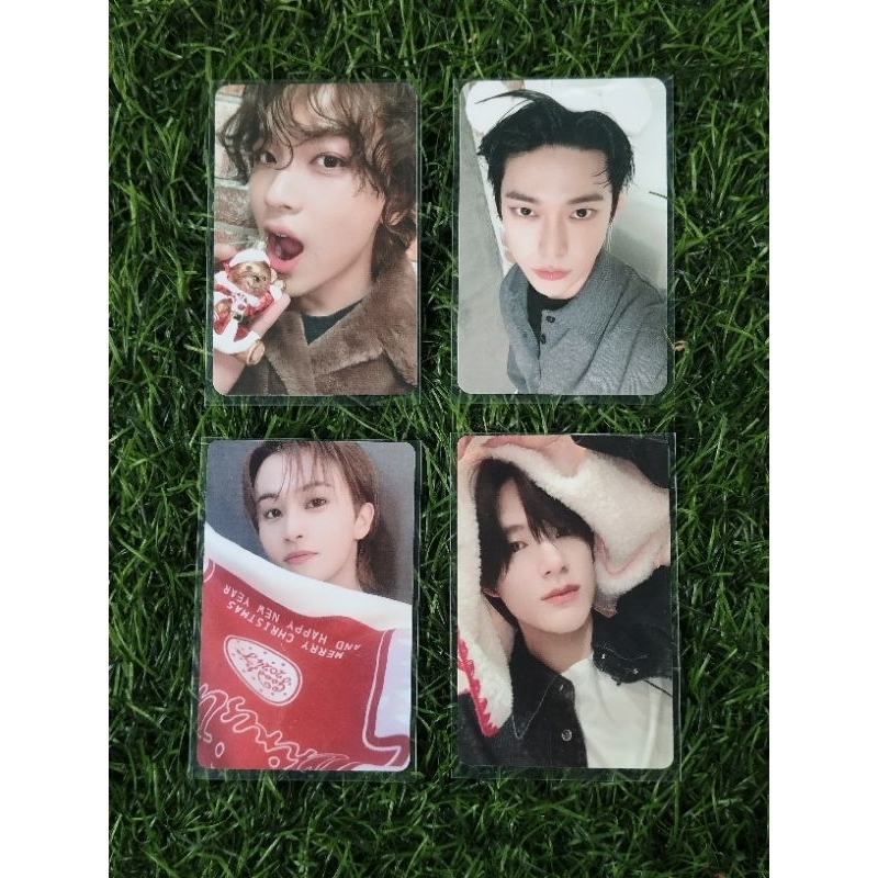 PHOTOCARD PINK CHRISTMAS NCT DREAM 127 HAECHAN DOYOUNG MARK JENO