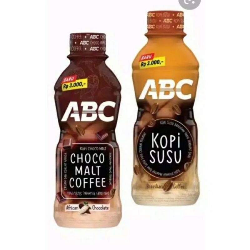 

KOPI ABC BOTOL 200ml Ready To Drink