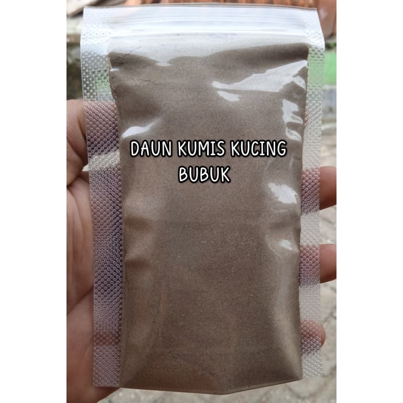 

[ 100 Gram] DAUN KUMIS KUCING BUBUK - Original