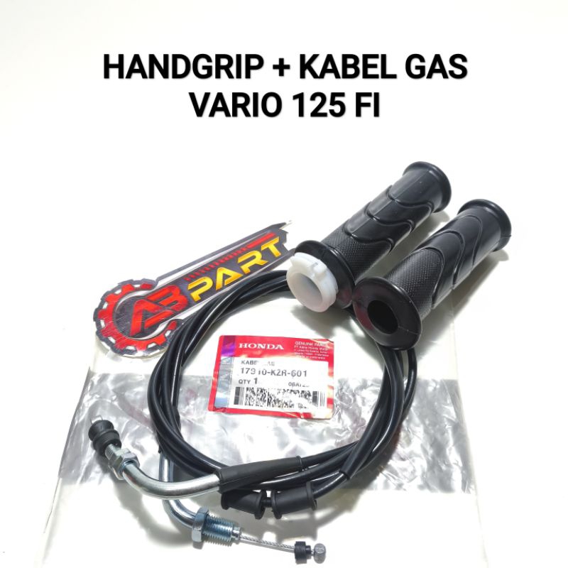 HANDGRIP + KABEL GAS VARIO KZR 125 OLD LAMA