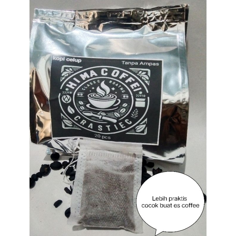 

Kopi Celup Tanpa Ampas Robusta Classic Isi 20pcs