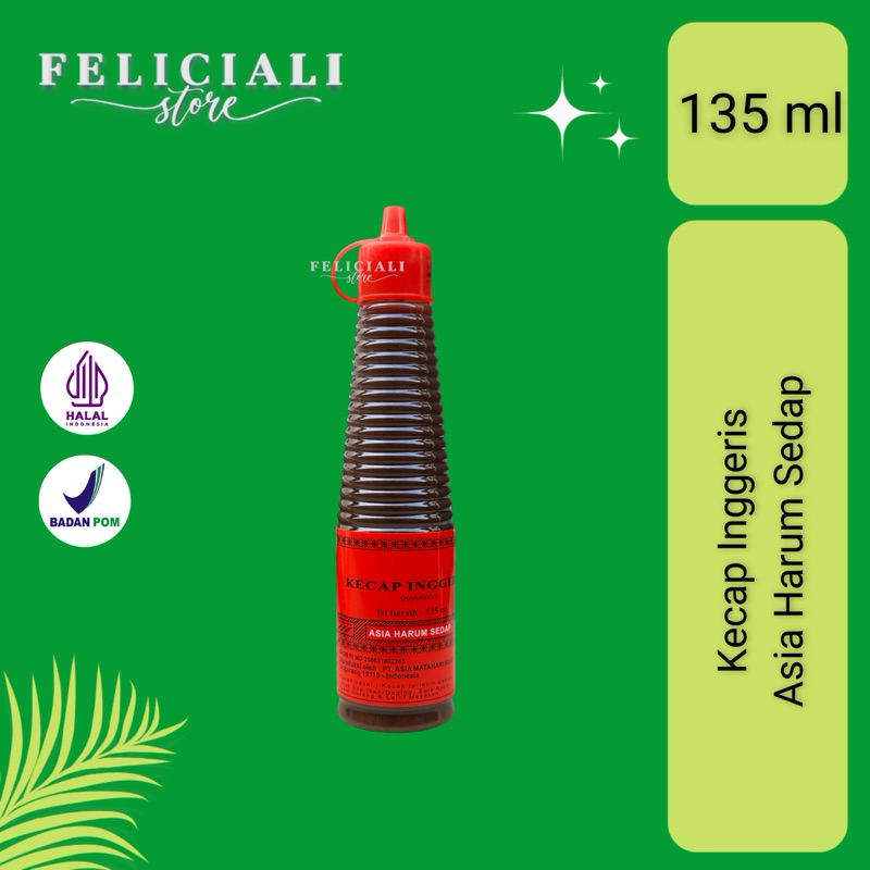

Kecap Inggris Asia Harum Sedap - 135 ml