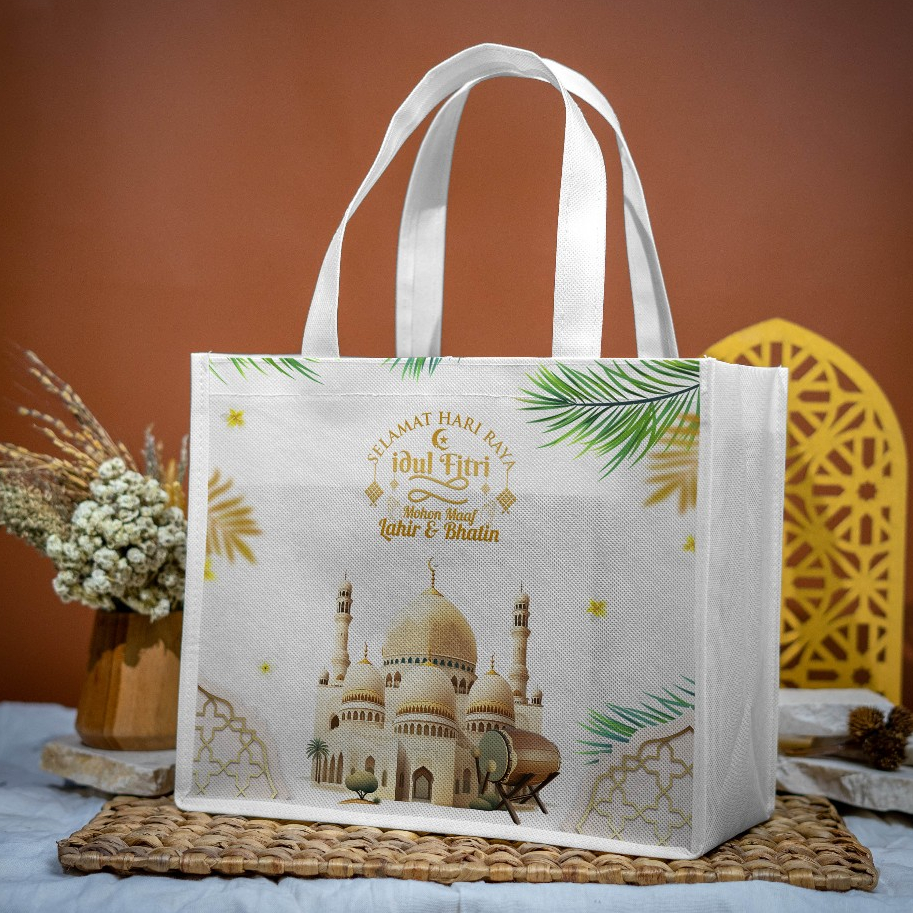 

NEW PRODUK TAS PARCEL LEBARAN, IDUL FITRI HAMPERS PREMIUM, KAIN TEBAL RAMAH LINGKUNGAN warna lembut