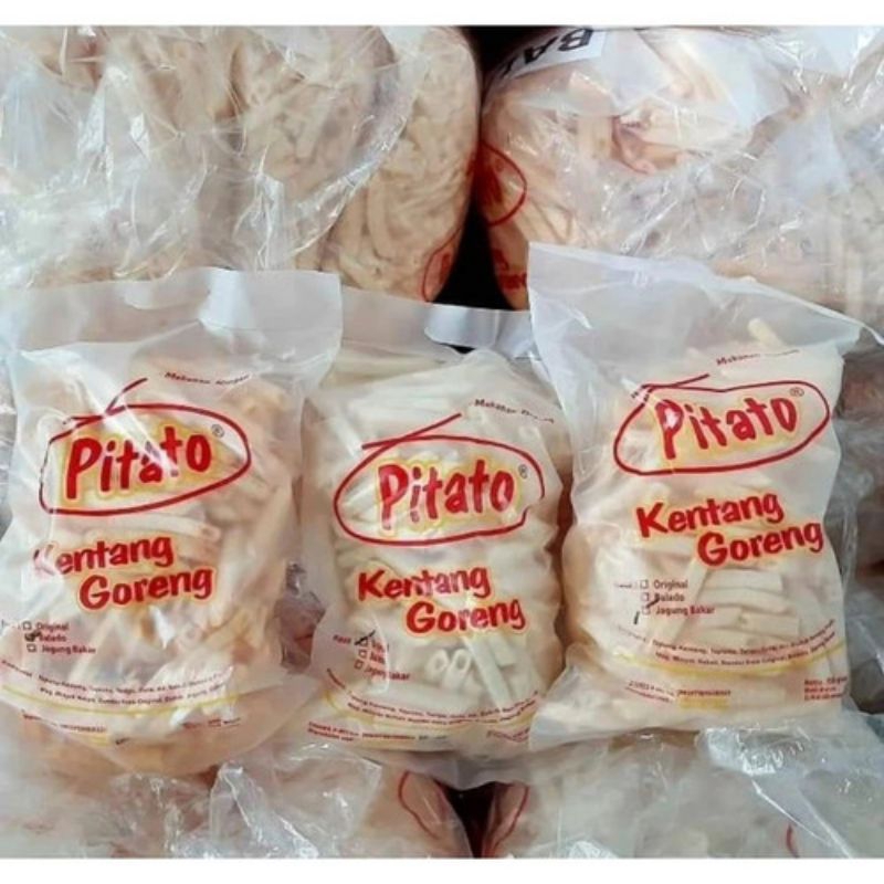 

PITATO KENTANG GORENG KEMASAN JUMBO 250GR