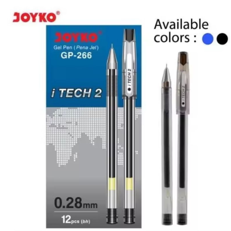 

BOLPOINT Joyko Gel Pen (Pena Jet GP-266) i TECH 2