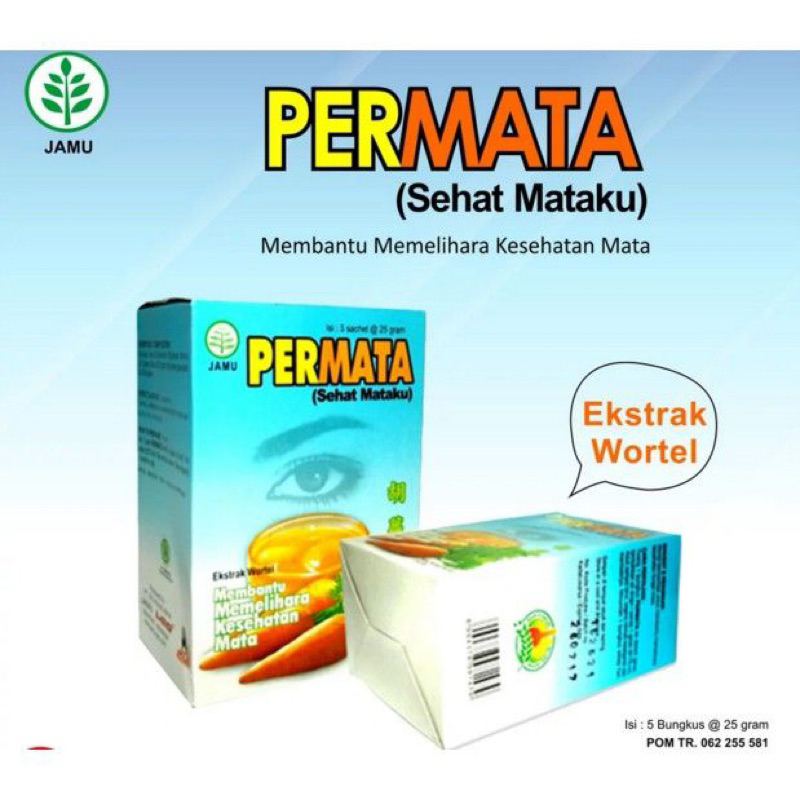 Permata (Sehat mata) minuman kesehatan mata (perbungkus)