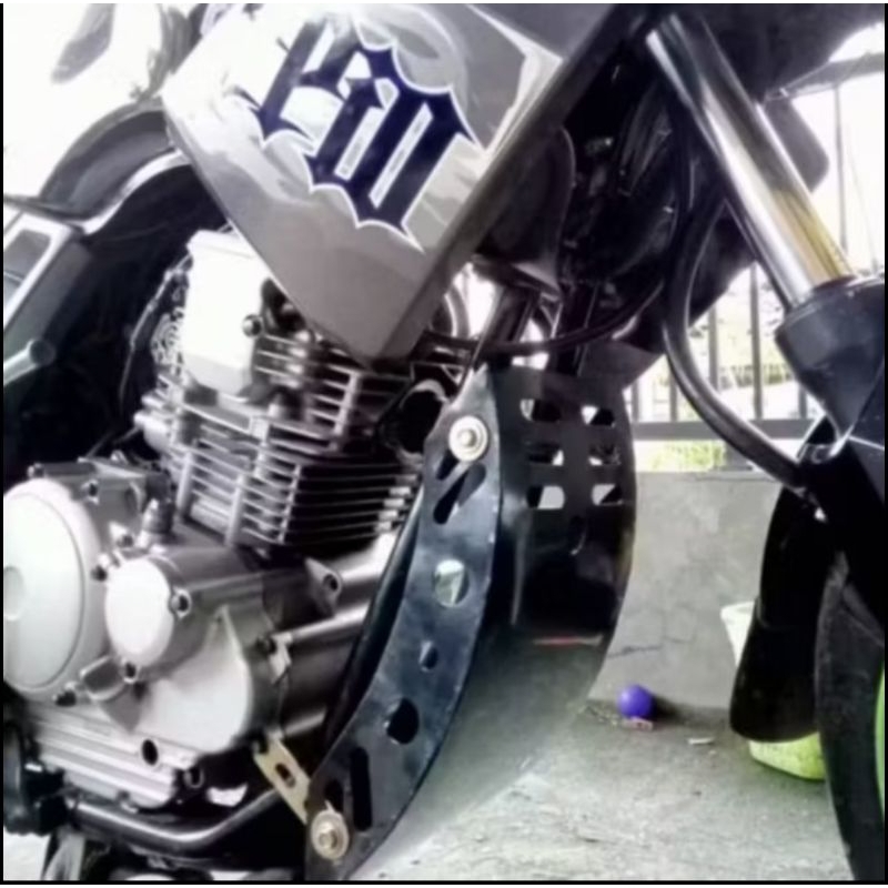 PELINDUNG MESIN PNP BYSON & SCORPIO COVER ENGINE SKID PLATE YAMAHA SCORPIO & BYSON