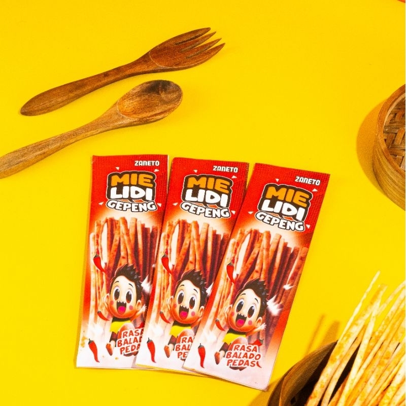 

ADR Zaneto - Paket Mie Lidi Karakter eceran 1 - Kemasan 1 Bal isi 48 pcs