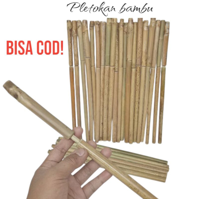 [Promo] Pletokan Bambu Mainan Anak Tradisional - Mainan Bambu