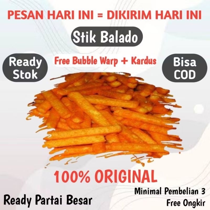 

aswajastore | Stik Balado 250g ~ Snack Enak dan Murah