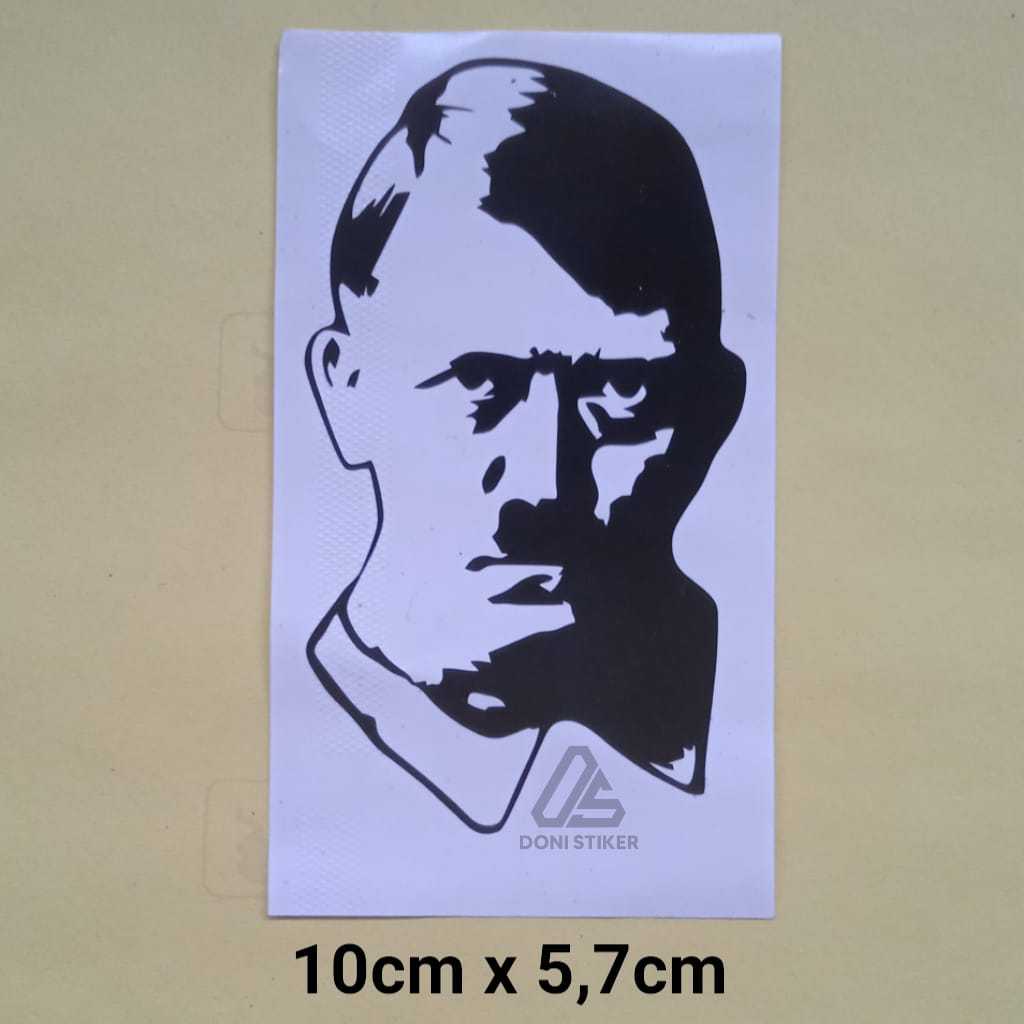 

stiker hitler / adolf hitler sticker cutting