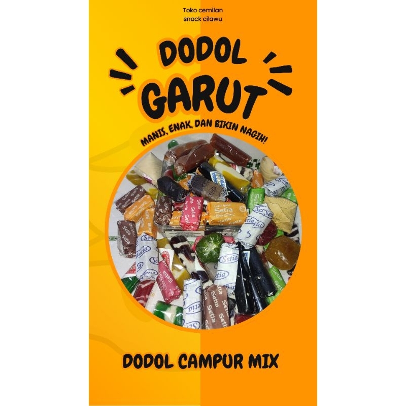 

Dodol campur all varian rasa 1kg