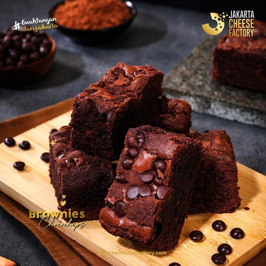 

Brownies Chocochips by Jakarta Cheese Factory