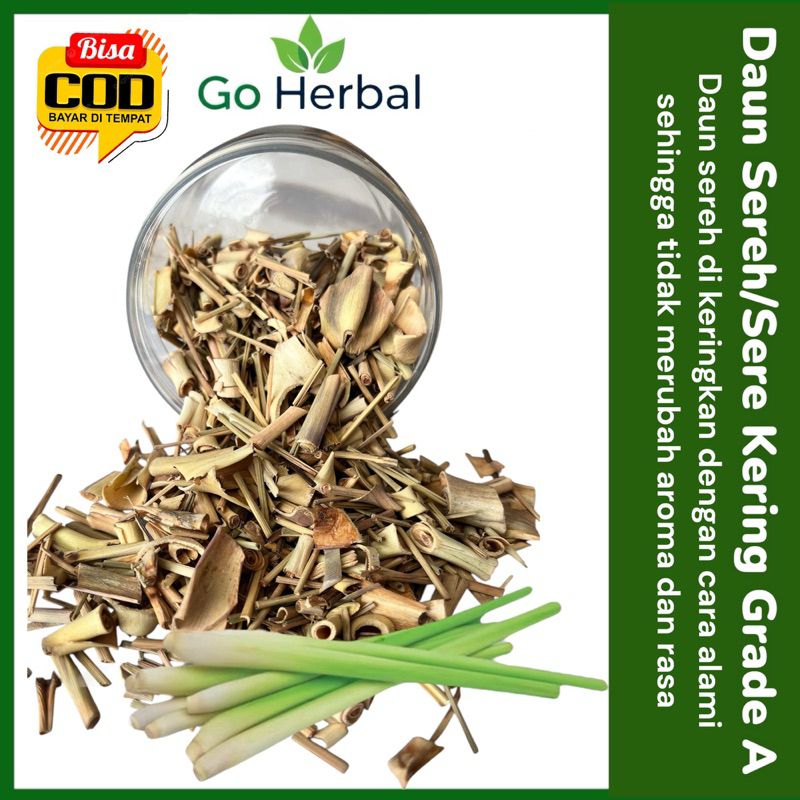 

Sere,Sereh,Serai Kering Grade A 1kg/Sereh Kering Sere Kering 1kg