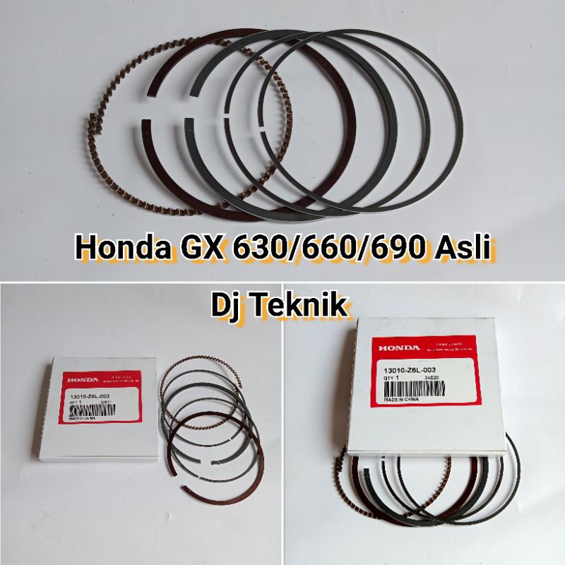 RING SEHER HONDA GX630 / GX 660 / GX 690 / RING PISTON HONDA GX 630/GX 660/GX 690 ASLI