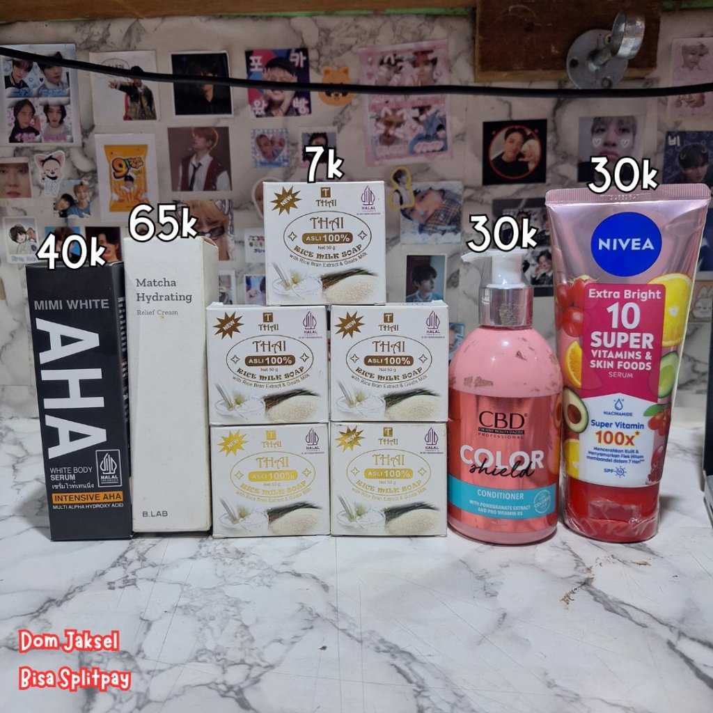[NEW] Nivea Body Lotion Body Serum Sabun Thailand Conditioner Moisturizer Lip Care Skincare Body Car
