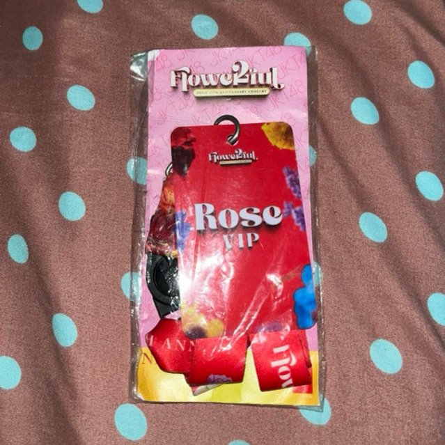 Neckstrap VIP Benefit Rose JKT48