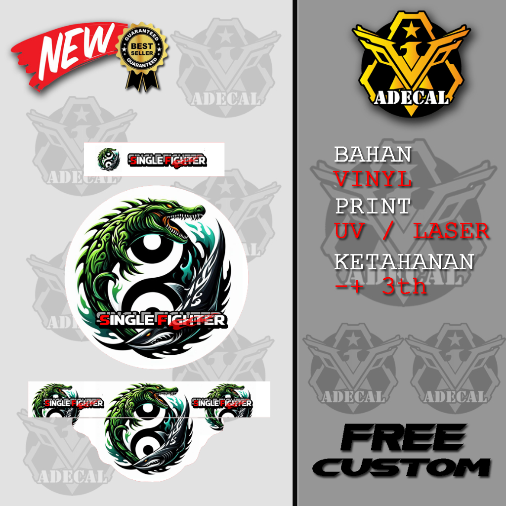 DECAL SANGKAR TEBOK LOVEBIRD