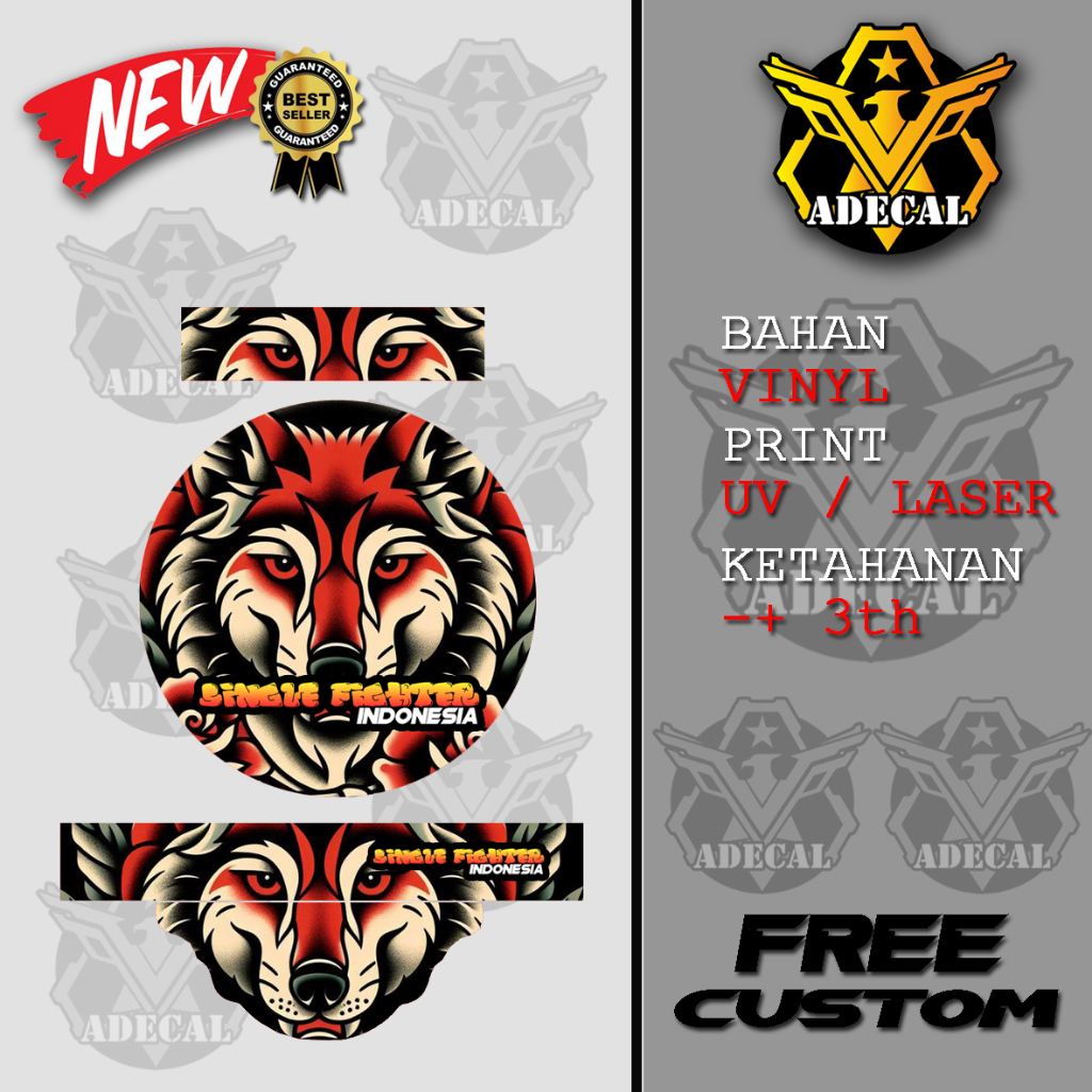 DECAL SANGKAR MURAH LB / SOGON / PLECI