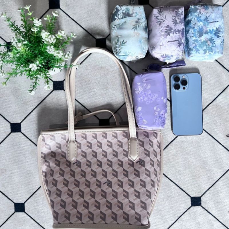 Mukena Travelling Mini Pouch Premium Motif