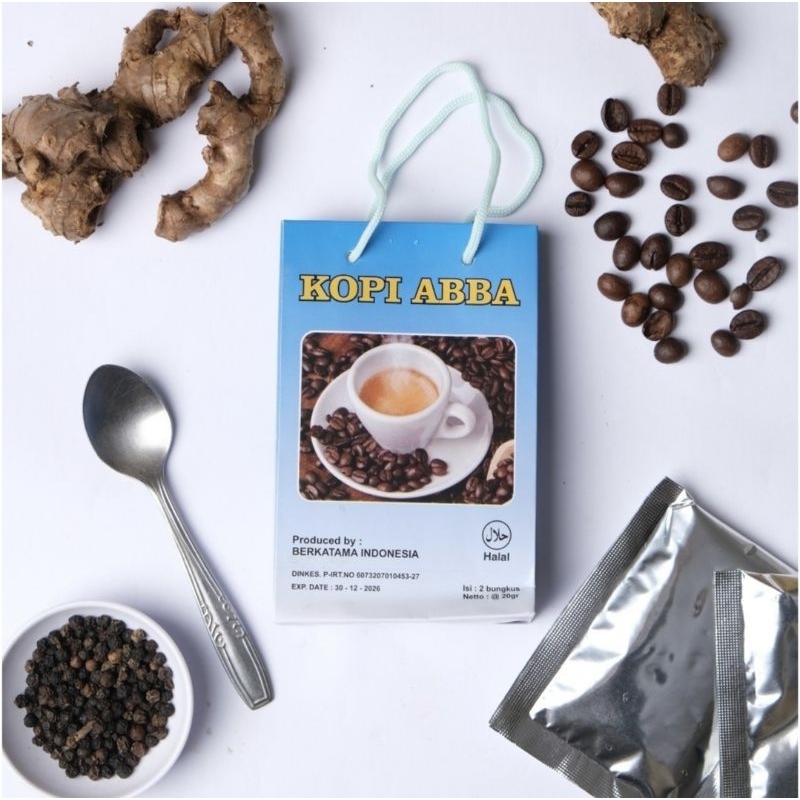 

Kopi Abba, kopi herbal, kopi ginseng, kopi premium, 100% terbuat dari kopi asli