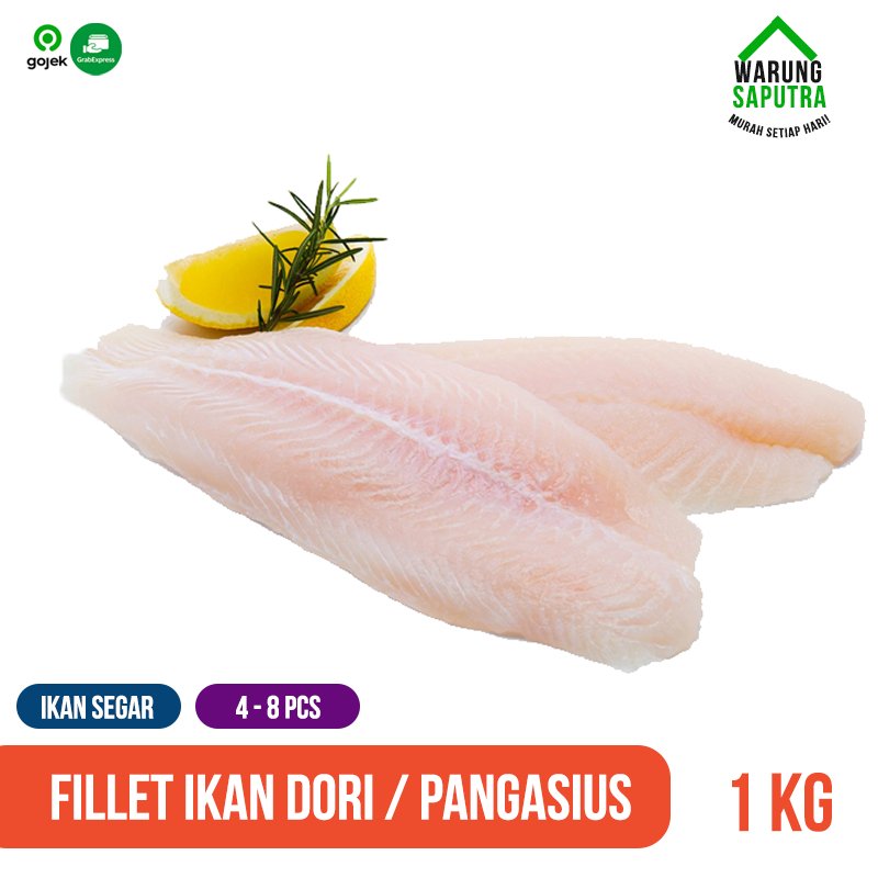 

Fillet Ikan Dory / Dory Pangasius Lokal 1 kg