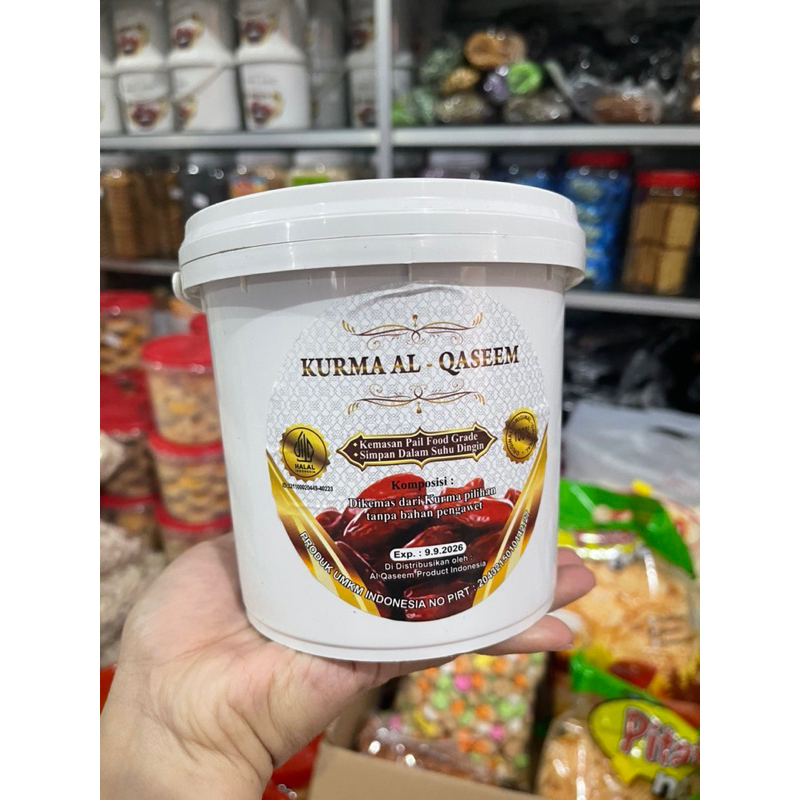 

Kurma timba Al Qaseem 500gr/Kurma ember Al Qaseem Kurma Sukari