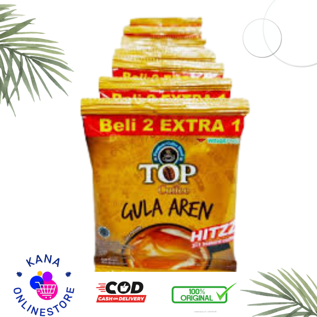 

TOP COFFEE GULA AREN 22gr ISI 15 Sachet