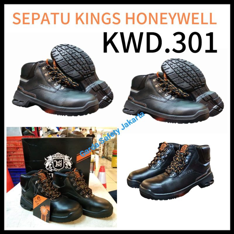SEPATU SAFETY KINGS HONEYWELL ORIGINAL 301X / SEPATU SAFETY KINGS ORIGINAL / SEPATU SAFETY PROYEK / 