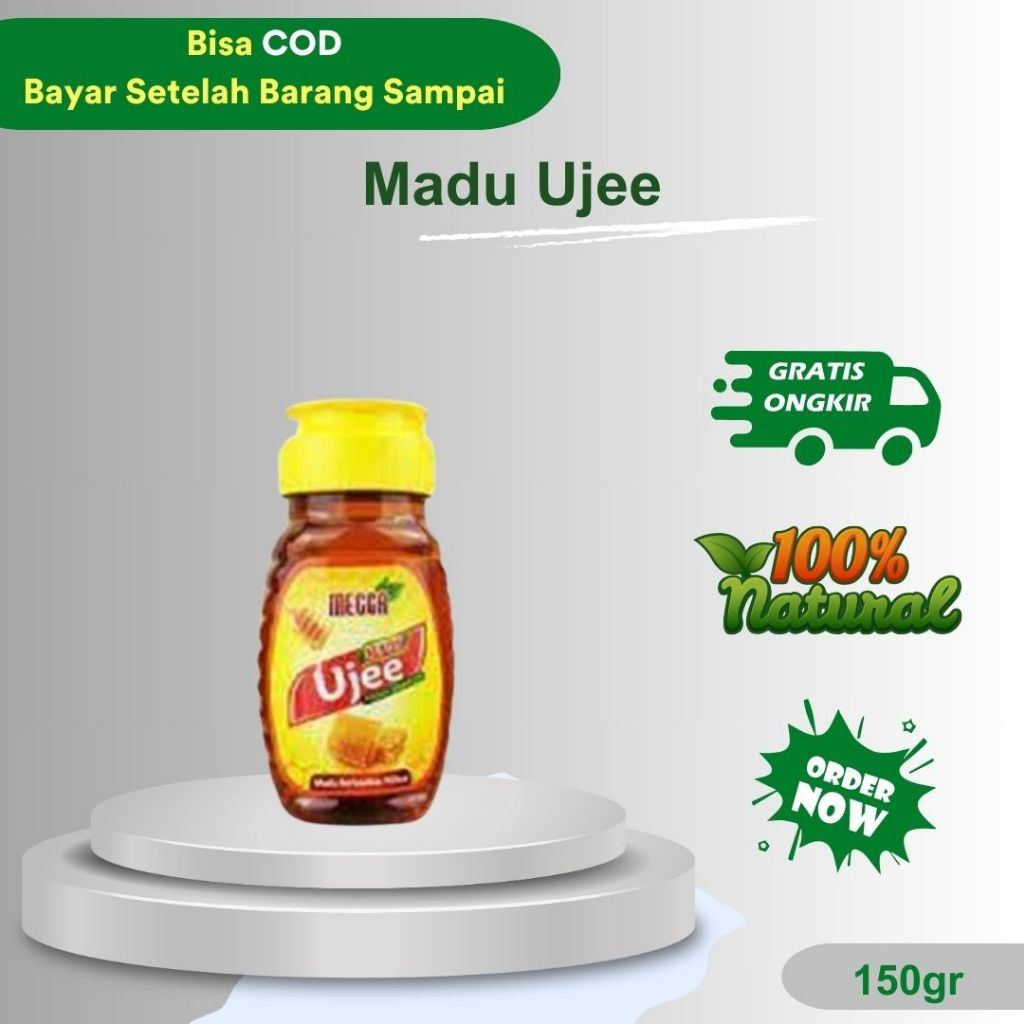 

Madu Ujee | Meningkatkan daya tahan tubuh. Meredakan demam, panas dalam, sariawan Isi 150gr