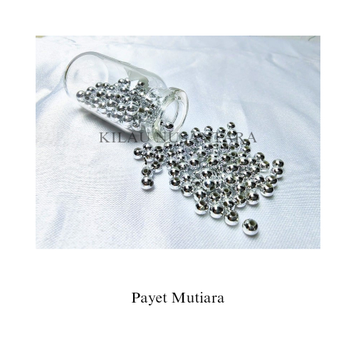 Payet Mutiara 3mm - Per 20 Gram