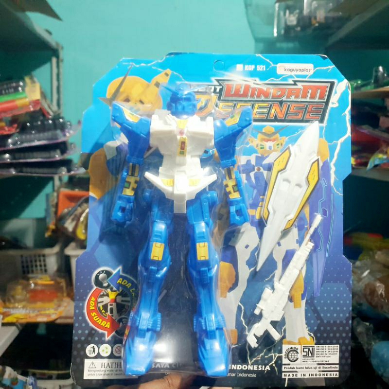 GDM - Mainan robot gundam nyala - mainan action figure robot gundam