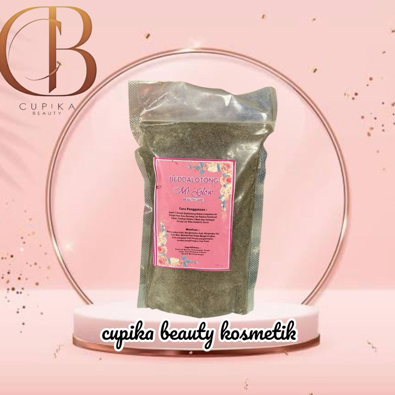 PAKET BEDDA LOTONG MIGLOW + AIR MAWAR - MI GLOW BEDA LOTONG BUGIS REMPAH DAN AIR MAWAR