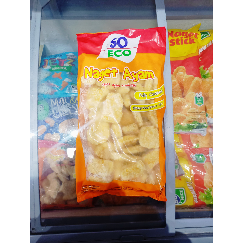 

Frozenfood SO ECO Nugget Ayam 1000gr