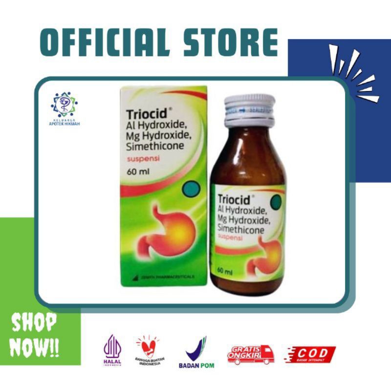

Triocid Syrup Atasi Masalah Kesehatan Asam Lambung Maag