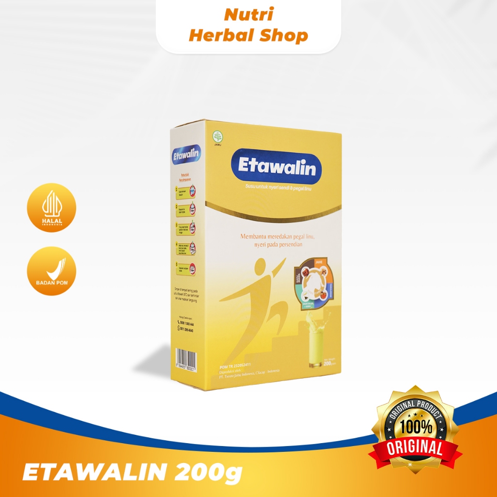 

ETAWALIN 200gr Susu Etawa Atasi Masalah Asam Urat Pegal Linu Dan Nyeri Sendi