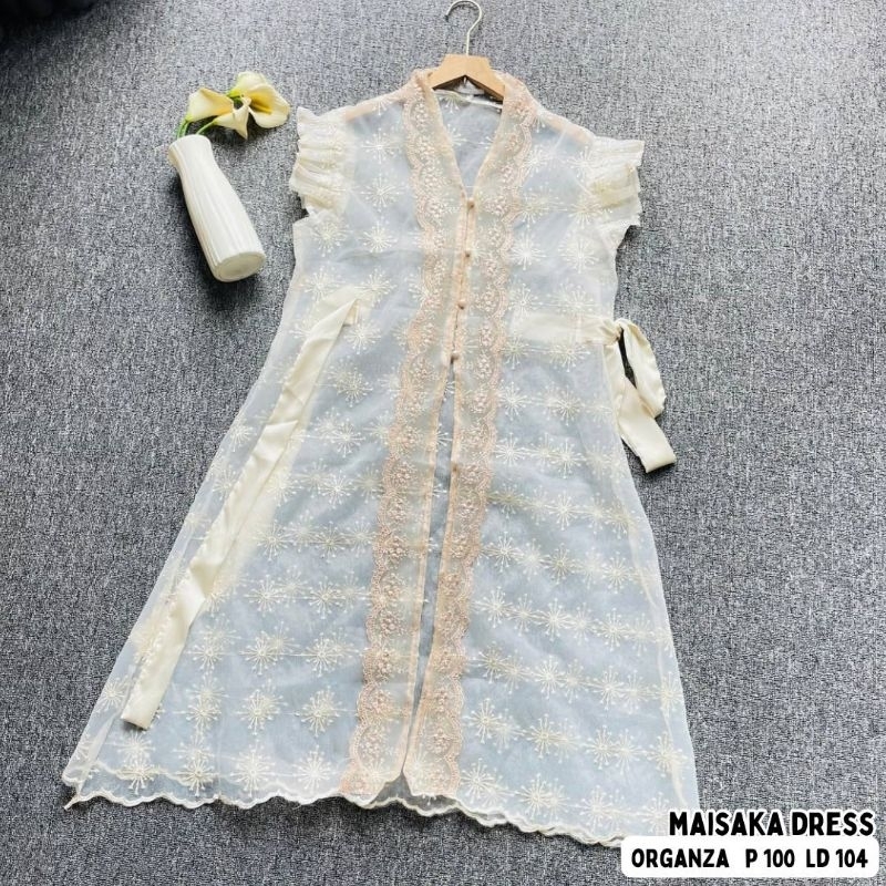Maisaka Dress // Dress Bahan Organza