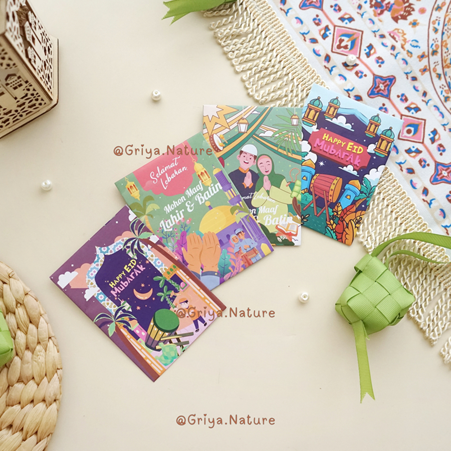 

[COD] GRIYA NATURE | Amplop Lebaran KECIL Murah Motif NOSTALGIA ALK 100gsm | Amplop Idul Fitri Murah | Amplop Hari Raya | Angpao Lebaran Termurah Exclusive | Angpau Lucu Kekinian | Amplop Sangu Bisa Pilih Motif