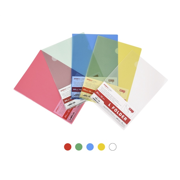 

INTER-X MAP L (CLEAR SLEEVES) A4 ISI 12PCS