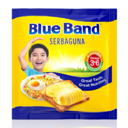 

[DO NOT BUY] Blue Band Serbaguna Margarine Sachet 200gr Margarine Sachet 200gr