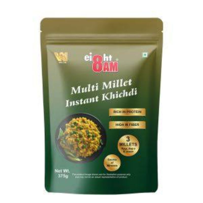 

EI8HT 8AM multi millet instant khichdi exp 06/08/2025