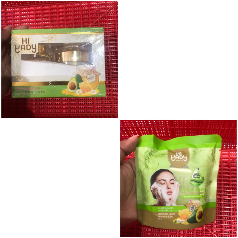 READY STOCK HI YADY BEAUTY INTENSIVE BRIGHTENING CREAM DAN SERUM / SUNBLOCK HIYADY / ORIGINAL THAILA