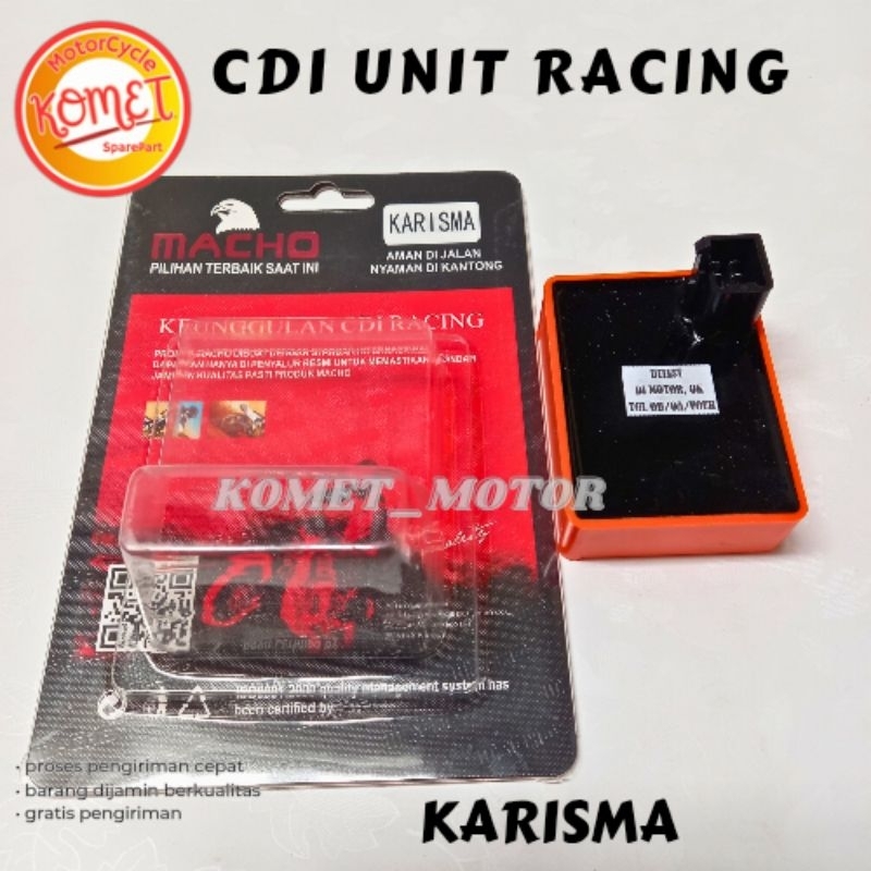 [KOMET] CDI RACING NO LIMIT KARISMA/SUPRA X 125/KIRANA [MACHO]