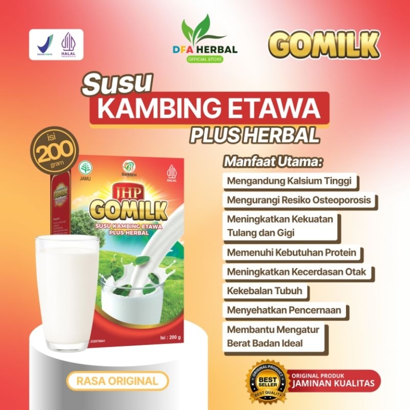 

Gomilk Susu Kambing Etawa