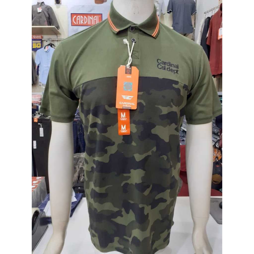 Wangky / Kaos Polo / Kaos Kerah Pria Merk Cardinal Original Model TERBARU