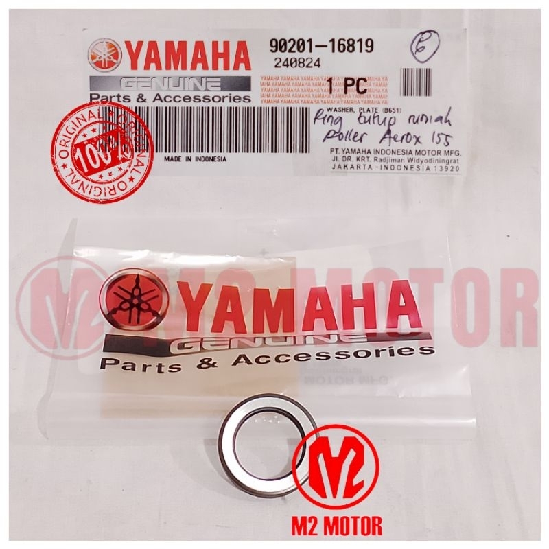 RING TUTUP RUMAH ROLLER AEROX 155 90201-16819 ORIGINAL YAMAHA